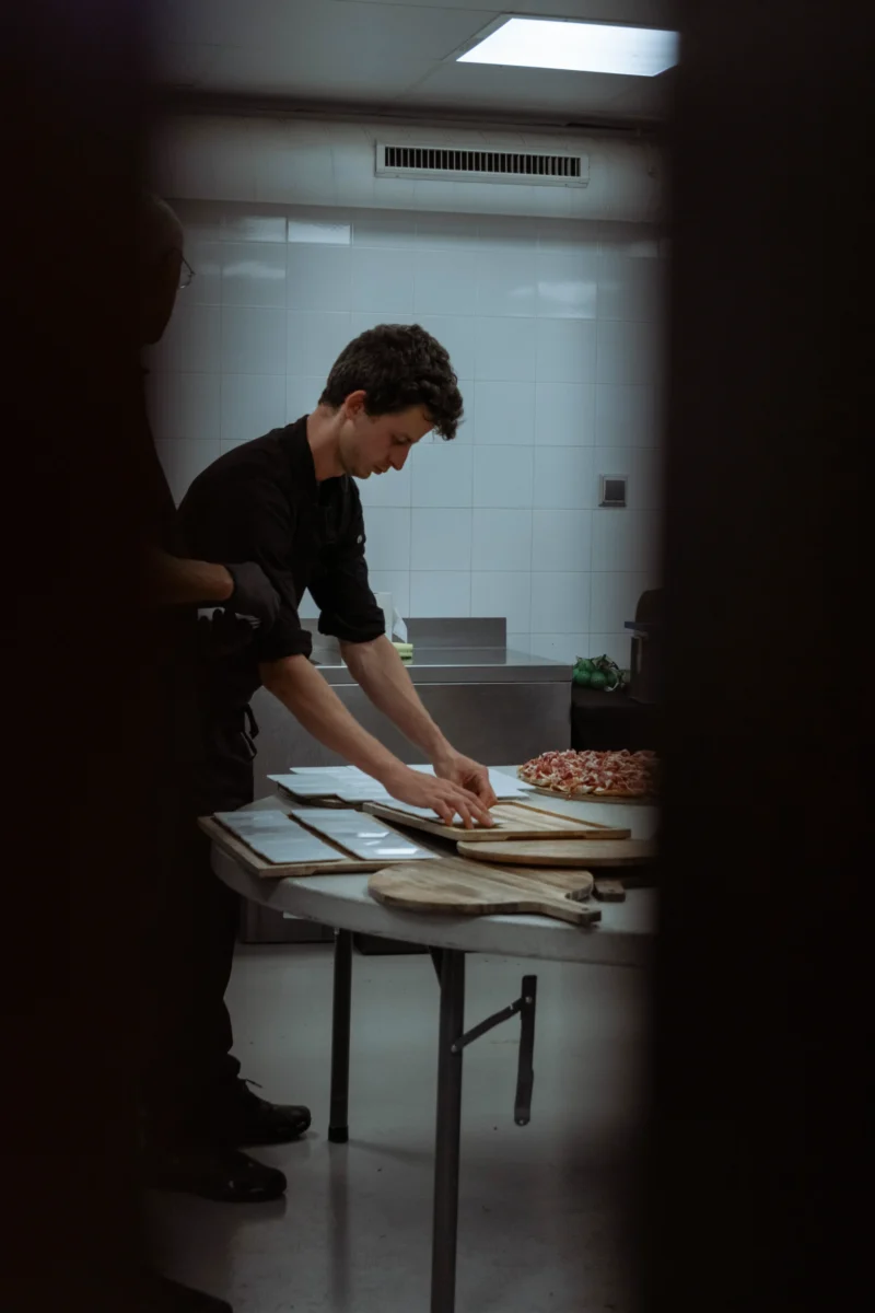 Preparación en cocina